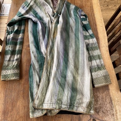 vintage seide smoking jacke