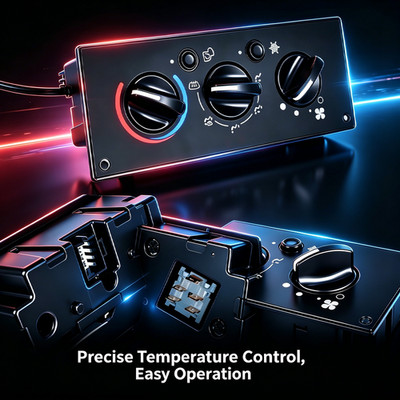 AC Heater Climate Control Module Panel Q21-6119 For Peterbilt Truck Replace Part