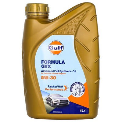 Motoröl Gulf Formula GVX 5W-30 1 Liter für Skoda Rapid Subaru Suzuki Toyota VW
