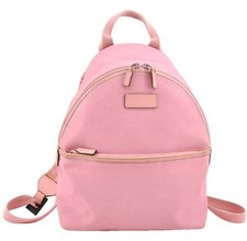 Authentic GUCCI Impreme Back Pack GG PVC Leather Pink AB836
