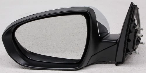 Non-US Market OEM Left Driver Side Mirror For Kia Optima 87610-4C530 Chrome