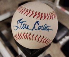 STEVE CARLTON AUTOGRAPHED BASEBALL