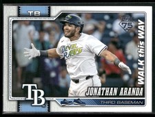 2026 Topps Jonathan Aranda Walk This Way SP