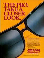 Style Eyes Sunglasses Print Ad Wall Art Decor Ephemera The Pro