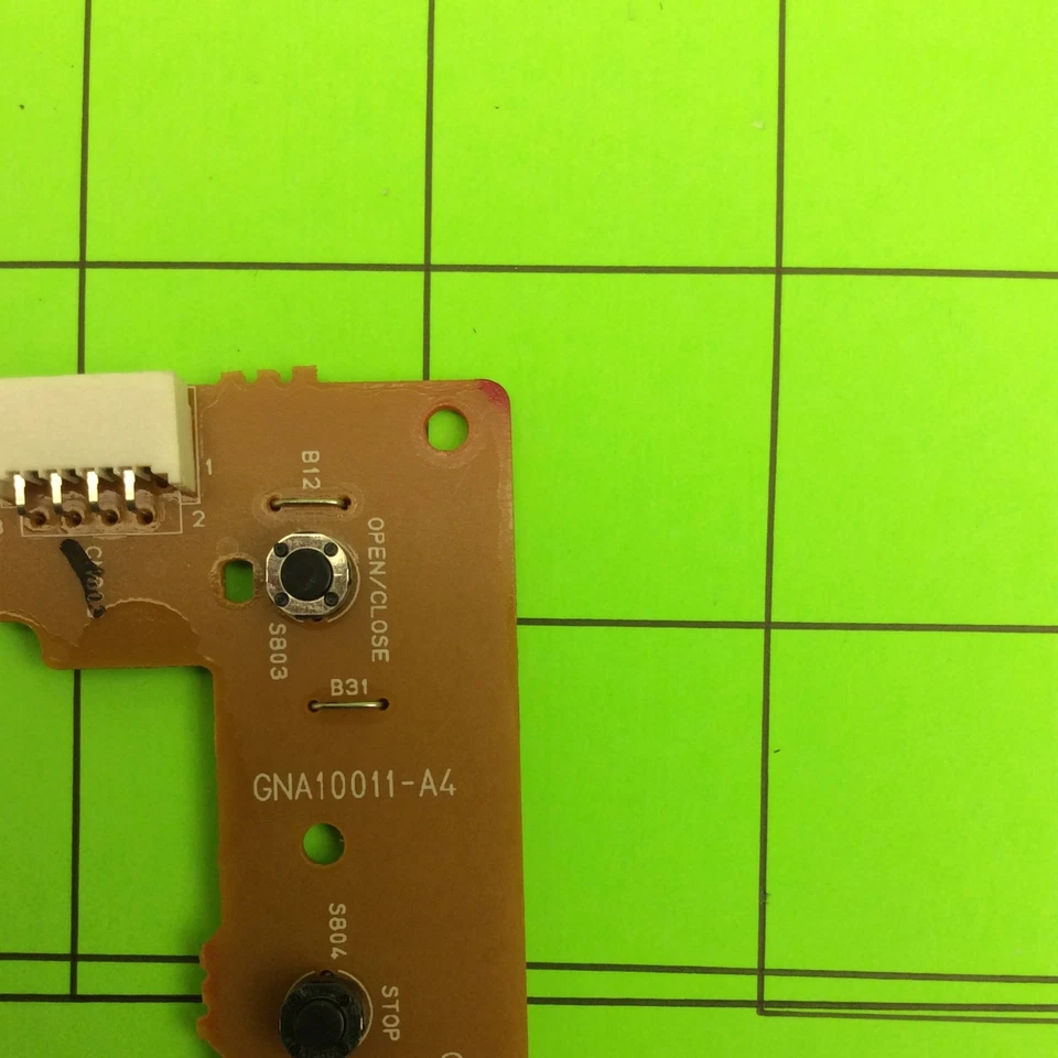 JVC XV-N3 DVD Reproductor de Video Teclado Botón GNA10011-A4 GNA10011 Foto 4 de 4