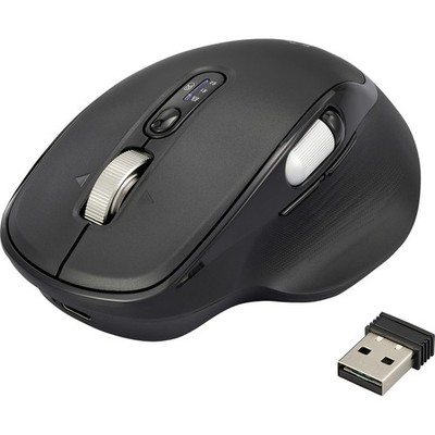 Renkforce RF-WM-220  Maus Kabellos, Bluetooth   Größe: M/L Optisch Schwarz 11...