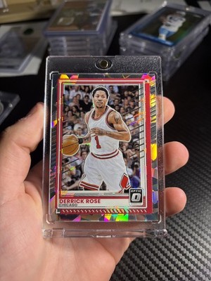 Panini 2025-26 Donruss Optic Derrick Rose Bulls 1/25 JERSEY NUMBERED eBay 1/1