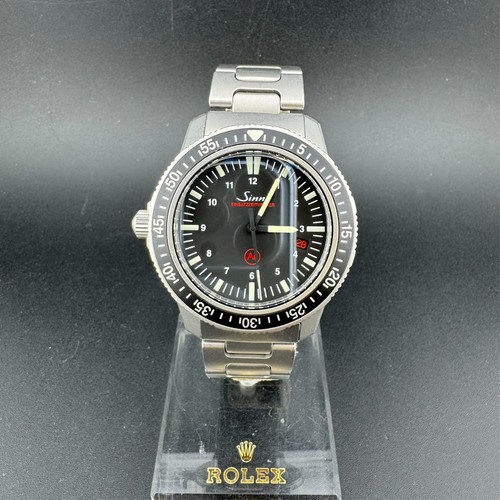 SINN EZM 3 REF. 603.010 Stainless Steel 41mm Automatic Diver's Watch NO TARIFFS