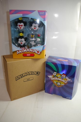 SUPER7 Animaniacs Ultimates! Figure - Statuina Yakko 18 Cm Con Accessori - Testine E Mani Intercambiabili, Puntatore, Dinamite, Lavagna - Collezione
