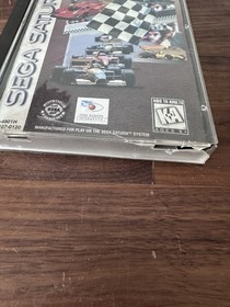 Sega Saturn Virtua Racing Video Game  Case / Disc / Manual 1996 Tested