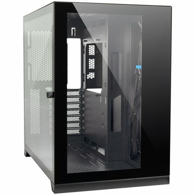 Case ATX C-703 Vision Midi, w/o PSU Gamer Gehäuse Show-Case Tempered Glass
