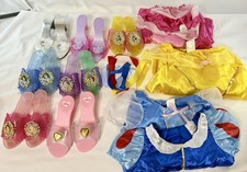 Disney Princess Dress Up Play Shoes,dress Costume Heels Girl Kids Pretend Play