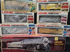 Lionel Famous American Railroad Union Pacific Engine Tender Car Set FARR 6-8002