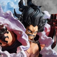Portrait.Of.Pirates One Piece SA-MAXIMUM Monkey D Luffy Gear 4 Snakeman Figure