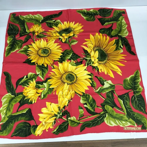 Foulard CHRISTIAN DIOR tournesol