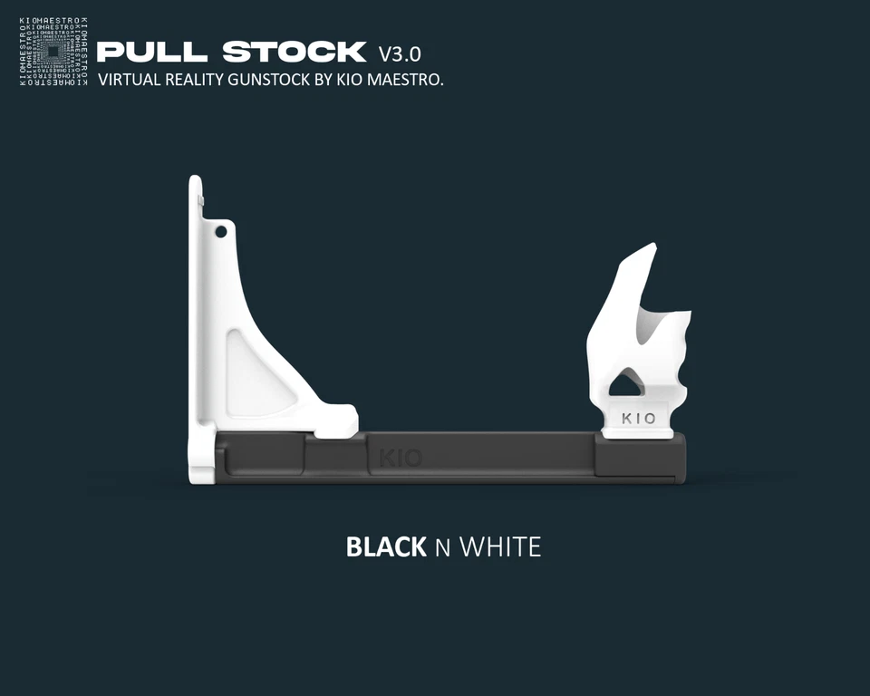 PULL V3.0 VR Gunstock - Meta Oculus Quest 3 / Quest 2 / Quest Pro - Image 4 of 4