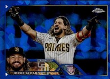 2023 Topps Chrome Sapphire Edition Jorge Alfaro #46 San Diego Padres 3I