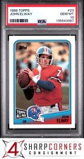 1988 TOPPS #23 JOHN ELWAY BRONCOS HOF PSA 10