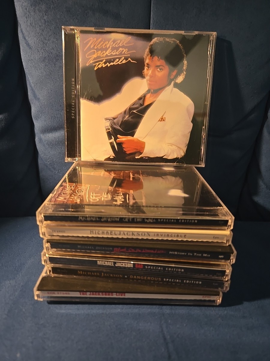 Michael Jackson CD Lot Thriller Bad Off The Wall | eBay