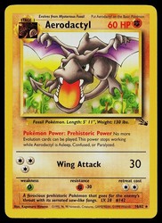 Aerodactyl 16/62 Fossil Rare