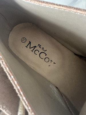 The Real McCoy Vellies Chukka Boots Size 11 UK 12.5 US Beige  display picture 2
