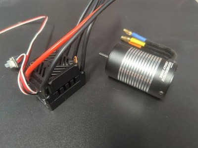 WP-10BL80 3660 4700KV 1/10 Sensorless RC Brushless ESC Motor Combo For 1:10 RC
