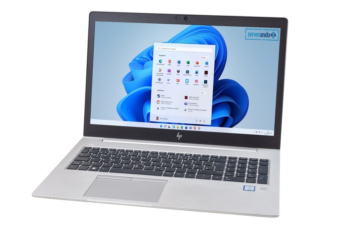 HP EliteBook 850 G5, i5-8350U 1.7GHz 4-Core 16GB RAM 256GB SSD 15.6 Zoll, B-Ware