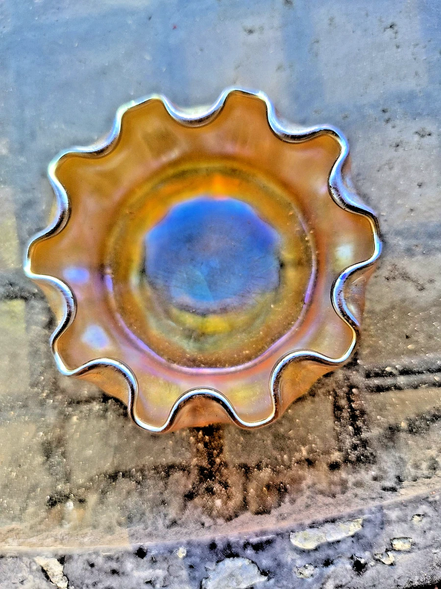 Tiffany Salt Cellar In Tiffany Art Glass for sale | eBay