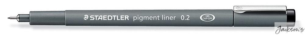 Staedtler Pigment Liner Pen 0.2mm Metal Tip For Writing Sketching Drawing