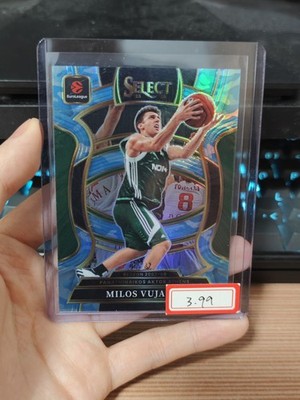 Milos Vujanic 2025-26 Panini Select Euroleague Camouflage Blue /99 Concourse