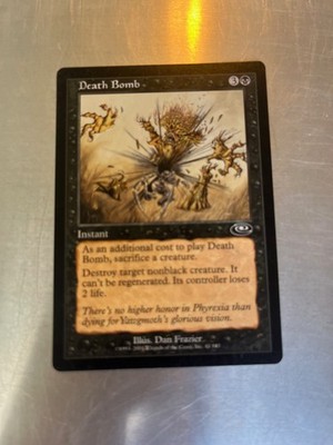 Death Bomb LP Planeshift Vintage Magic Cards, COMBINED SHIPPING