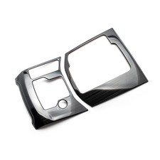 2pack Interior Gear Shift Frame Cover Trim For Mazda Cx-5 Cx5 2017 2018 Decor D