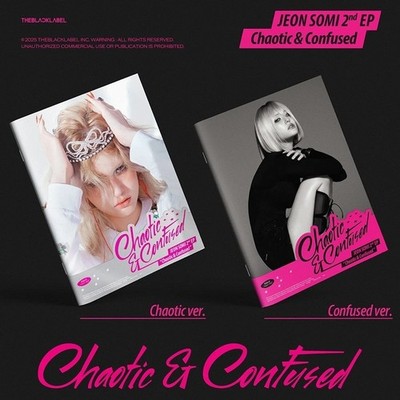 JEON SOMI [CHAOTIC & CONFUSED] 2nd EP Album CD+Photo Book+4 Card+6Sticker+Poster