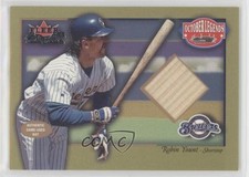 2002 Fleer Fall Classic October Legends Materials Robin Yount HOF nd3