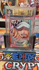 Trafalgar Law Alt Art Leader OP01-002 Errata One Piece ENG Romance Dawn BGS 10