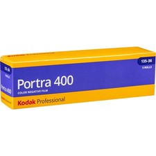 Kodak Portra 400 35/135 ISO 400 Color Negative Film - Pack of 5 6031678 