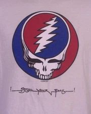 vintage 00s Liquid Blue 2009 Grateful Dead Steal Your Face T-Shirt SZ L