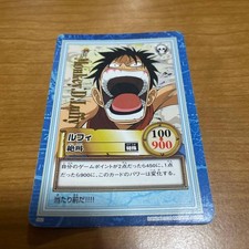 One Piece Luffy Carddass Hyper Battle Card S41 Gold Foil 2000 Japan Vintage JP