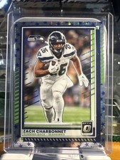 2025 Optic Zach Charbonnet Blue Stars No.69 Seattle Seahawks SP