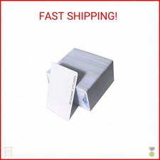 ETEKJOY 100 PCS 125KHz RFID Proximity ID Cards Token Tag Key Card for Entry Acce
