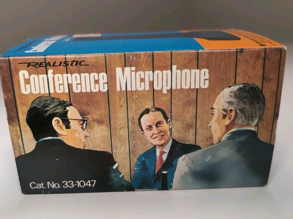 Vintage Realistic Omnidirectional Conference Microphone 33-1047 w/ Box EUC - Image 4 of 4