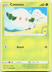 Cottonee 005/202 Sword & Shield Base Set