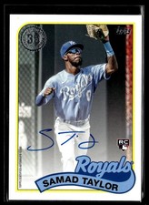 2024 Topps Samad Taylor #89BA-ST AU Kansas City Royals