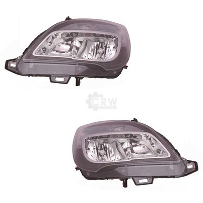 Halogenscheinwerfer Set mit Motor für Opel Meriva B Bj. 1.2014->> H7 H1 WY21W