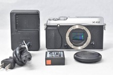 Fujifilm X-E2 Body Silver Mirrorless Camera Working
