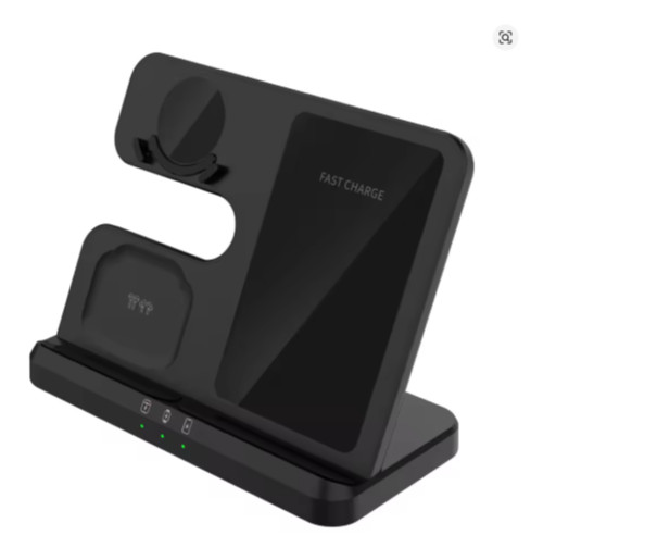 3-in-1 Fast Wireless Charging Station for Samsung S/Watch/Bud