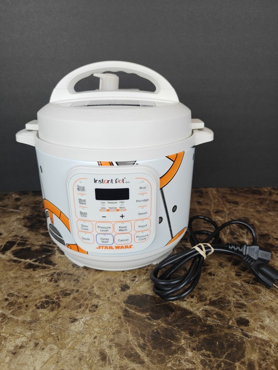 Star Wars Instant Pot BB-8 Qt Duo Multi Pressure Cooker Special