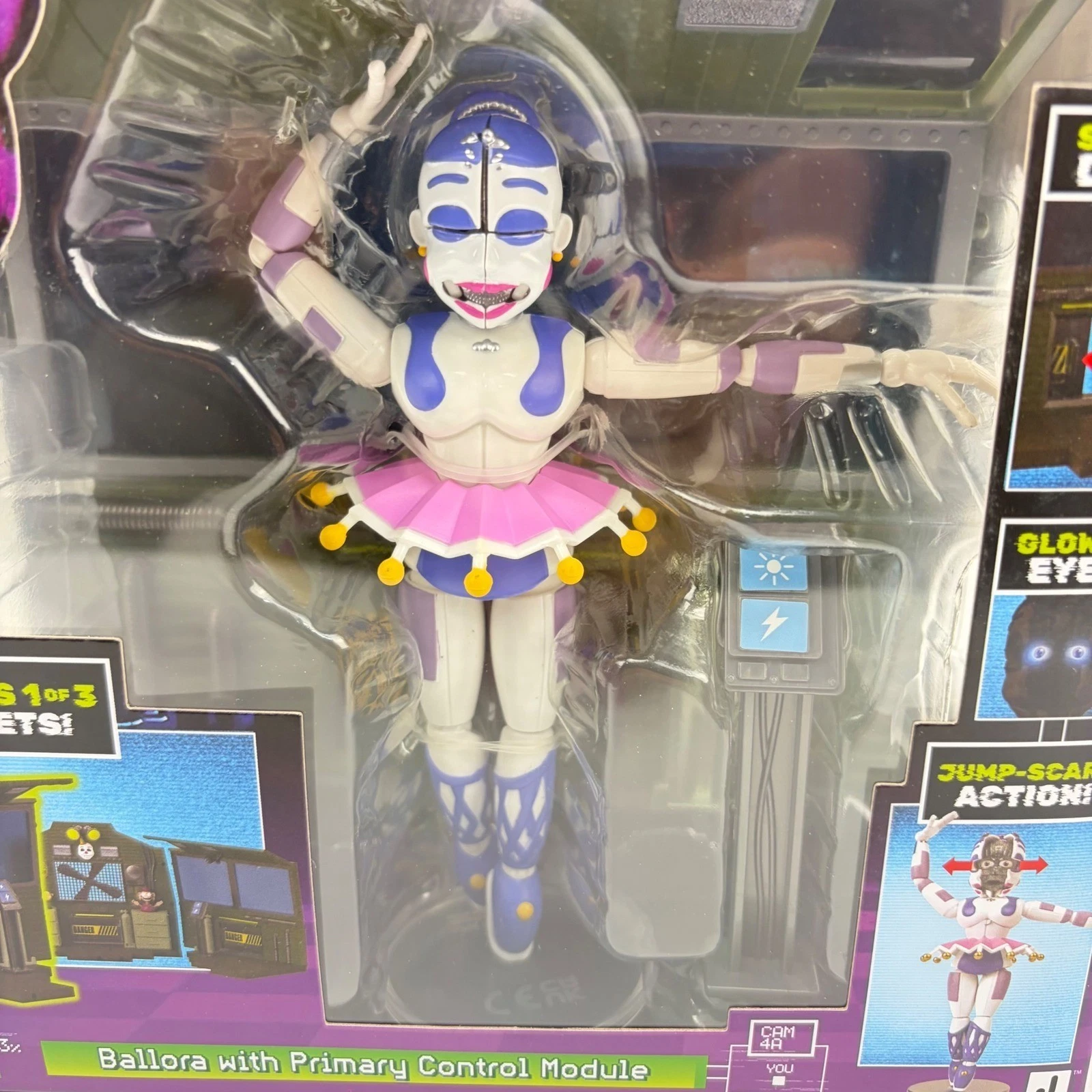 Jazwares Five Nights at Freddys Ballora with Primary Control Module FNF0130 NEW - product detail image 5