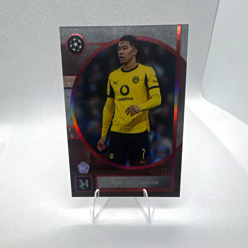 Topps Museum Collection UCL Jobe Bellingham Borussia Dortmund RC #74 41/75