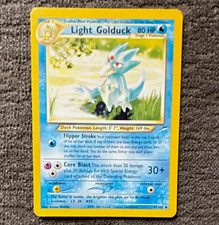Wizards of the Coast 2000 Pokemon Neo Destiny Light Golduck 47/105 Eng Unc 80 HP on eBay